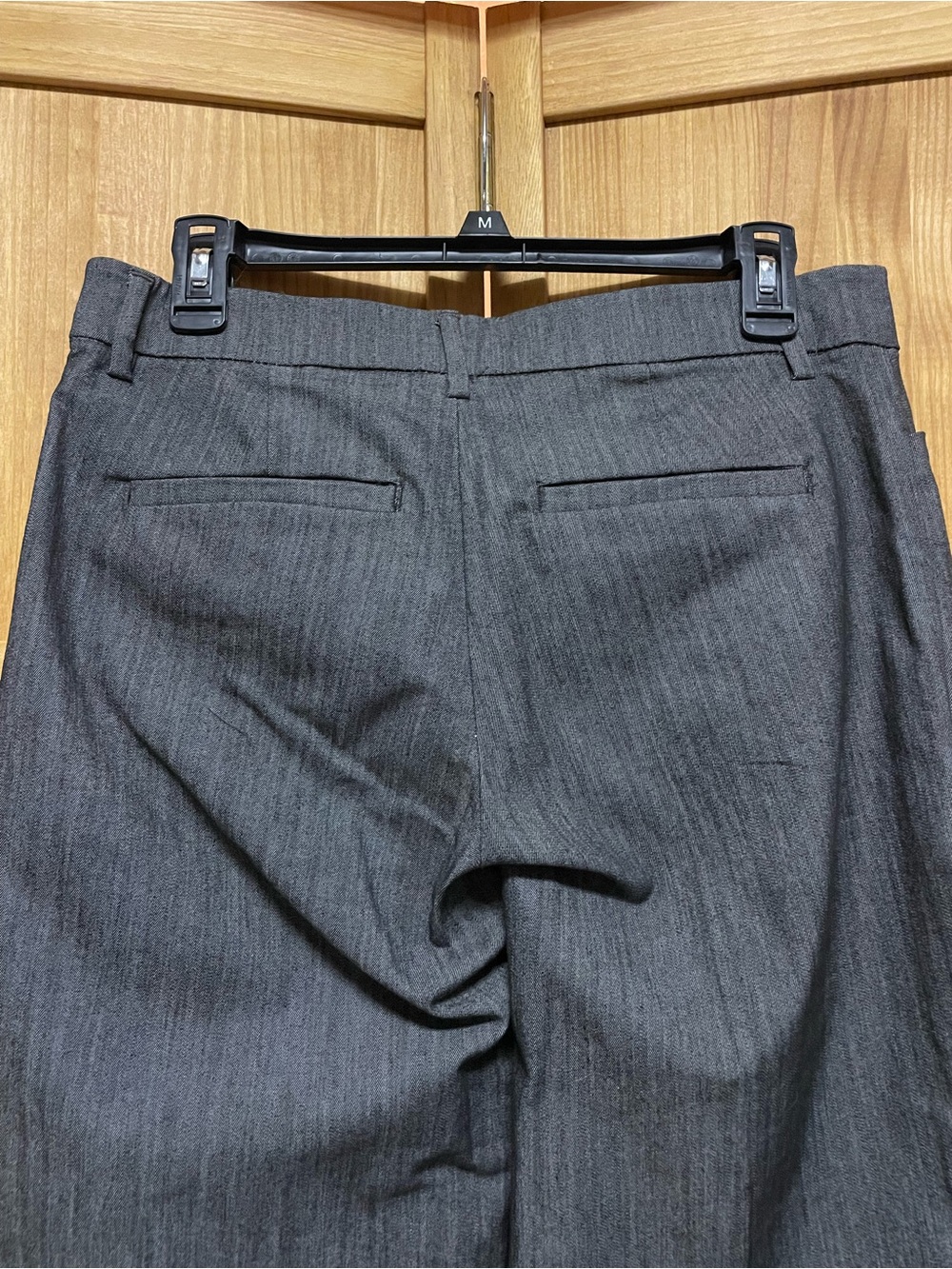 Lee Women's Dark Charcoal Gray Straight-Leg Trousers - Picture 8 of 11